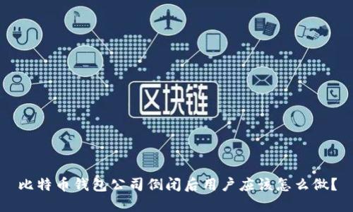比特币钱包公司倒闭后用户应该怎么做？