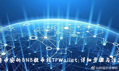 如何将币安的BNB提币到TPWallet：详细步骤与注意事项