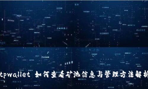 tpwallet 如何查看矿池信息与管理方法解析